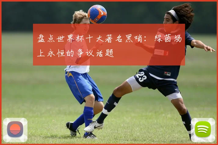 盘点世界杯十大著名黑哨：绿茵场上永恒的争议话题